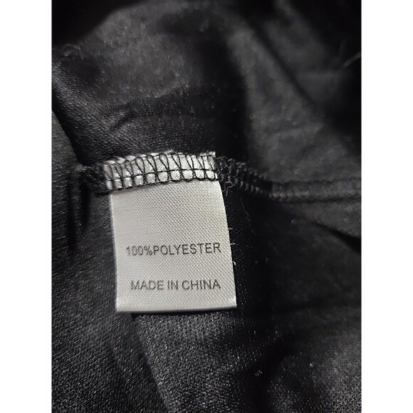 Miss Ord Black Whimsigoth Witchy Chiffon Tiered Lined Dress Size XL - Picture 13 of 14